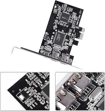 PCI to 1394 Video Capture Card Desktop Built-in Firewire Card Hd Image Video Capture Card, Support Windows 10/8/7 / Vista/XP/Server 2003-2008 32/64-bit