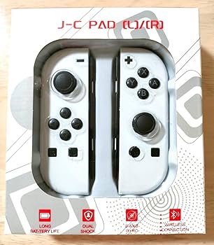 Switch ジョイコン　ホワイト Amazon.co.jp: スイッチ ジョイコン 互換品 JOY-CON LED搭載
