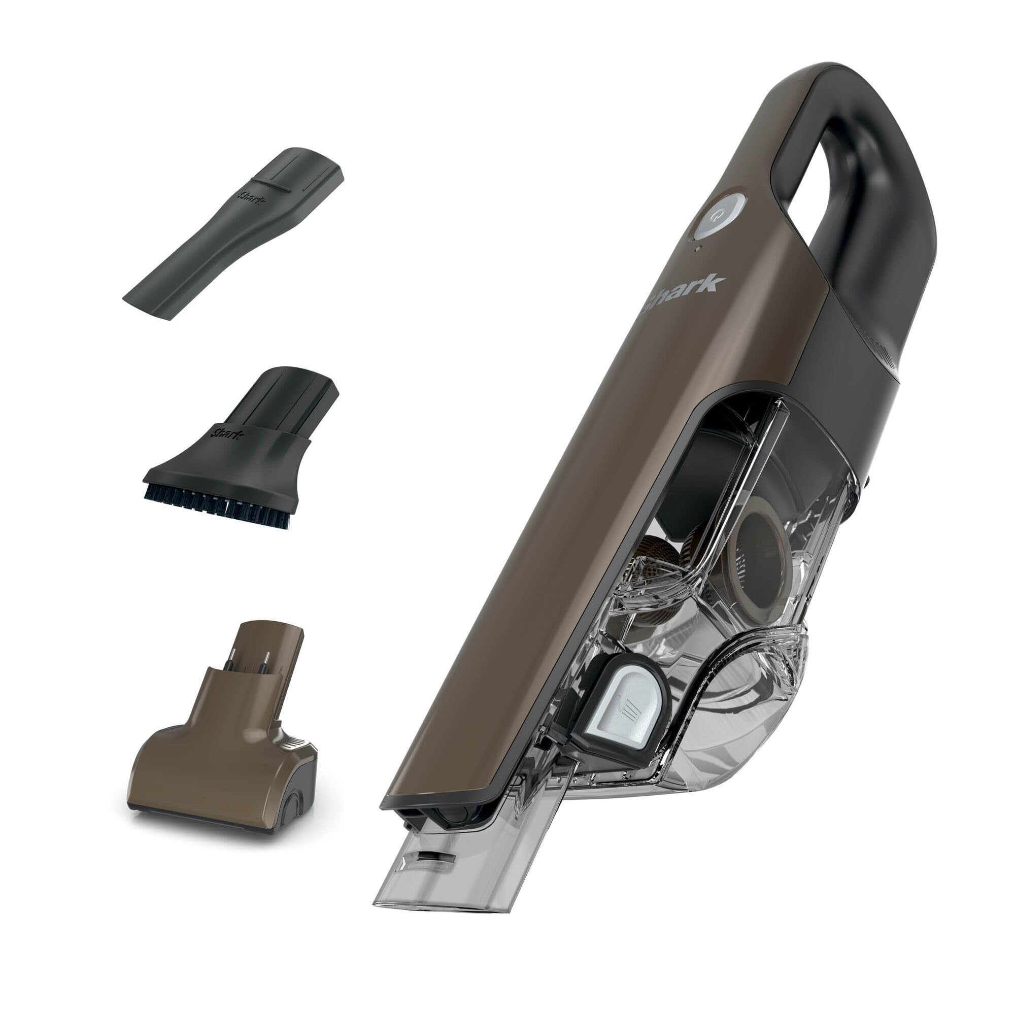Shark Handheld Cordless Vacuum Cleaner, Washable Filter, Mocha, CH951UKBR
