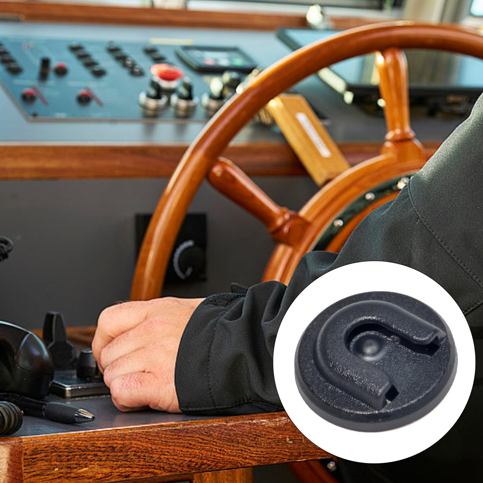 Supports Microphone Radio CB - Lot 2 Pièces Avec Adhésif