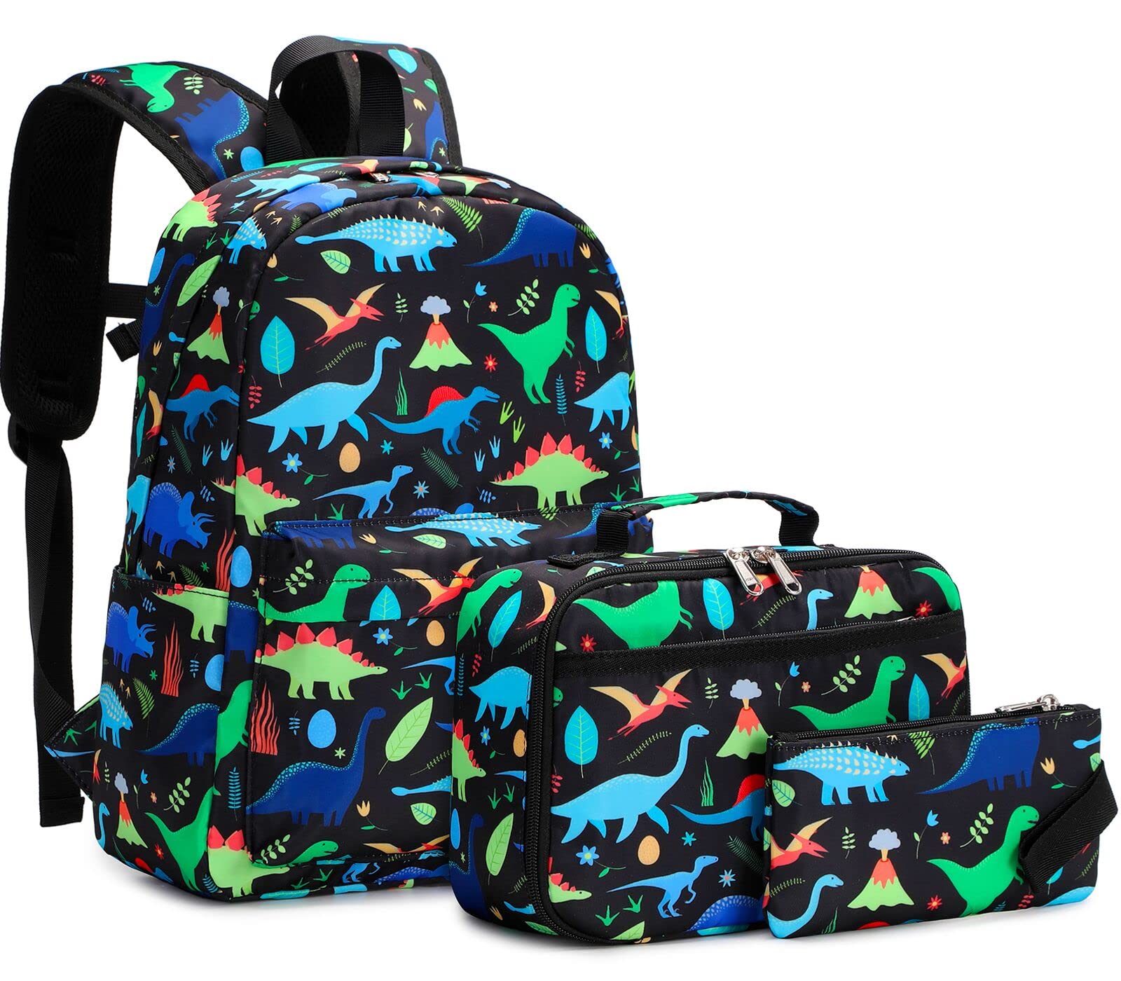 Mochila escolar Mochila para niños Conjunto de mochilas escolares con bolsa para el almuerzo y estuche para lápices Mochila ligera para preescolar de jardín de infantes