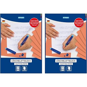 Stylex Blotting Pad 20 Sheets DIN A4 Pack of 2