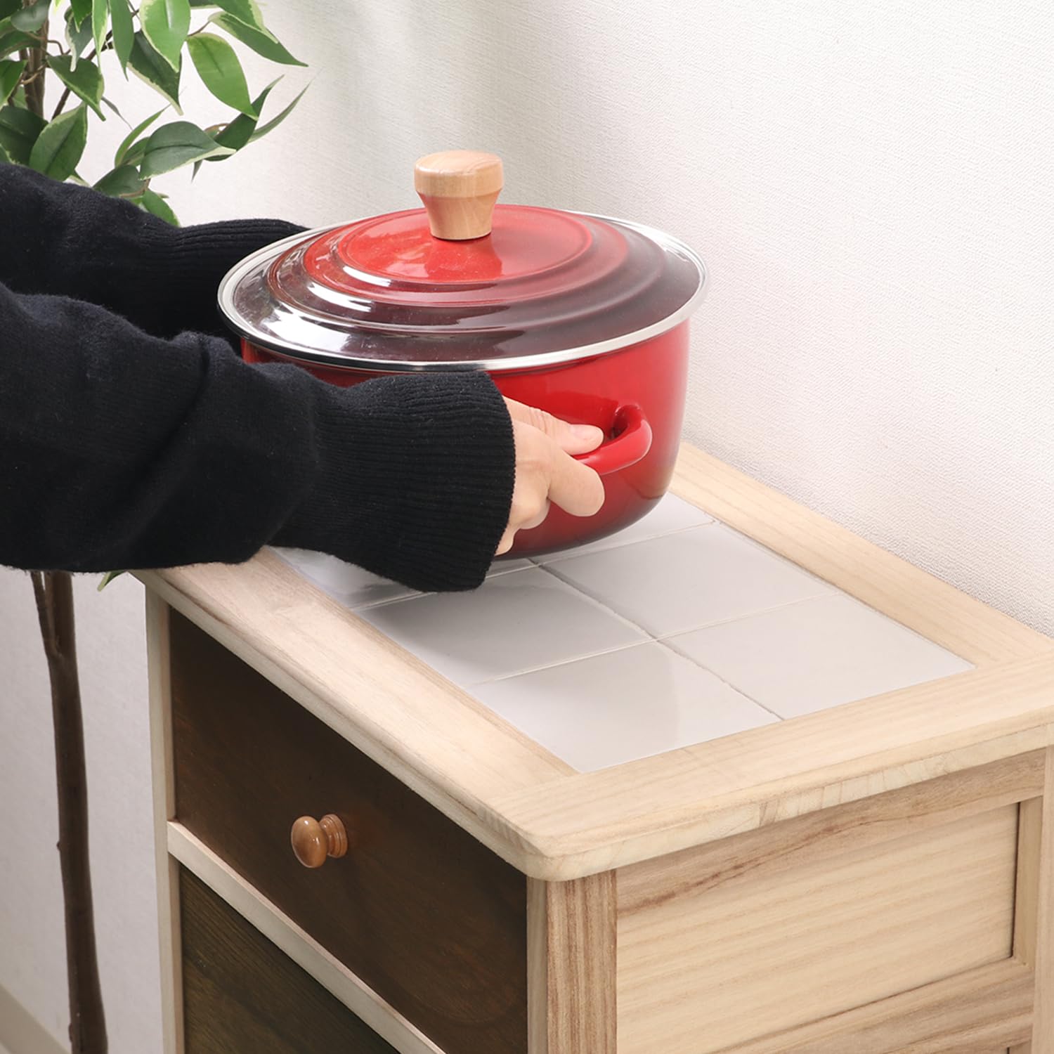 Amazon｜不二貿易 チェスト 収納ケース 5段 幅40×奥行30×高さ82cm 