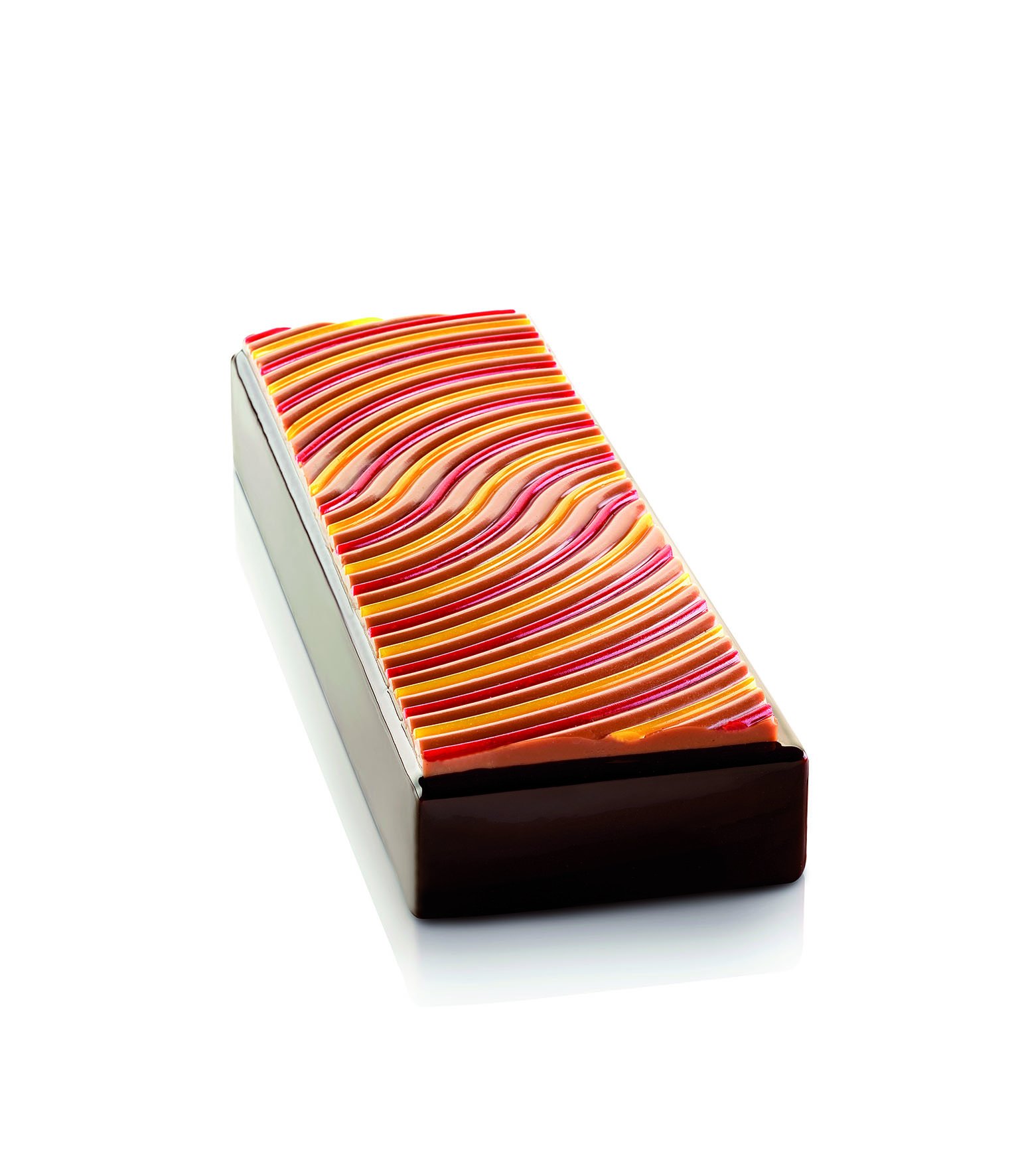 silikomart - Professional - Moule rectangulaire Chant des sirènes. Cuisine : Autour de la pâtisserie (Moules en Silicone)