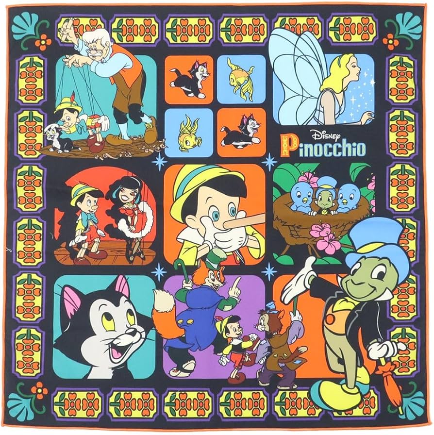 ディズニーランド バンダナ ハンカチ 4点セット 平成レトロ