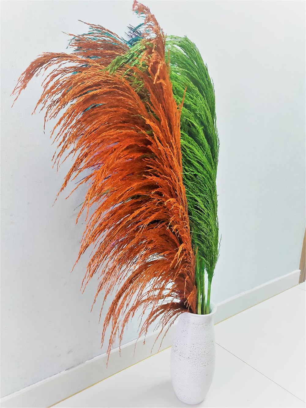 Sztuczna trawa Pampas, Suszona Trawa Pampasowa 80-120cm 3-12 szt(80-120cm-01,5PCS)