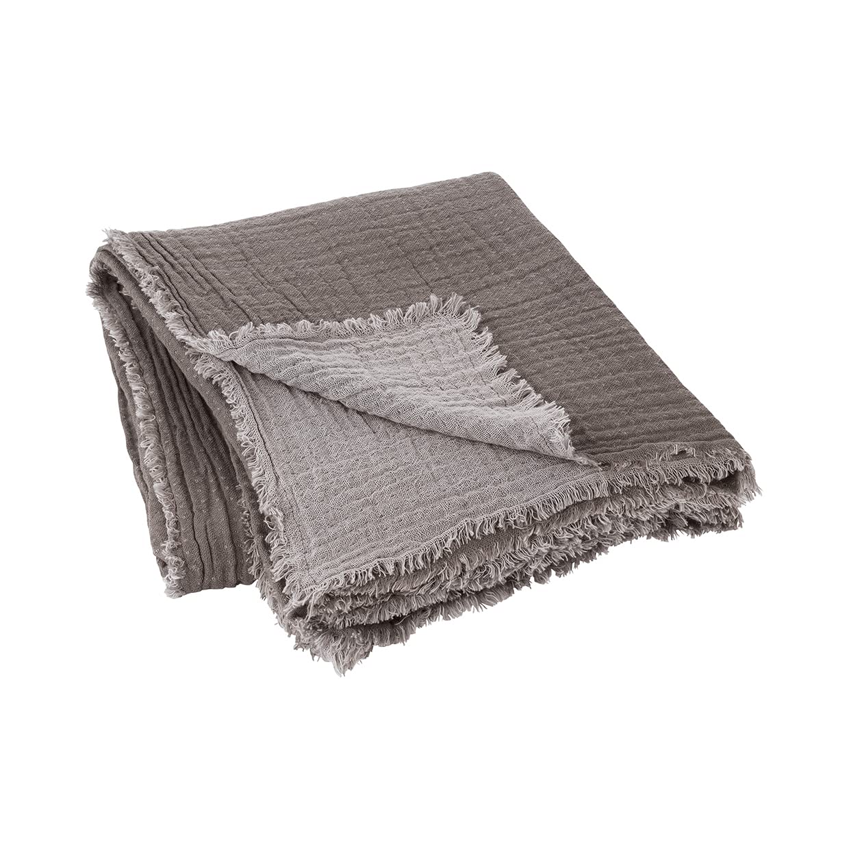 Couverture en laine Blomus contre le froid plaid coton doux et respirant