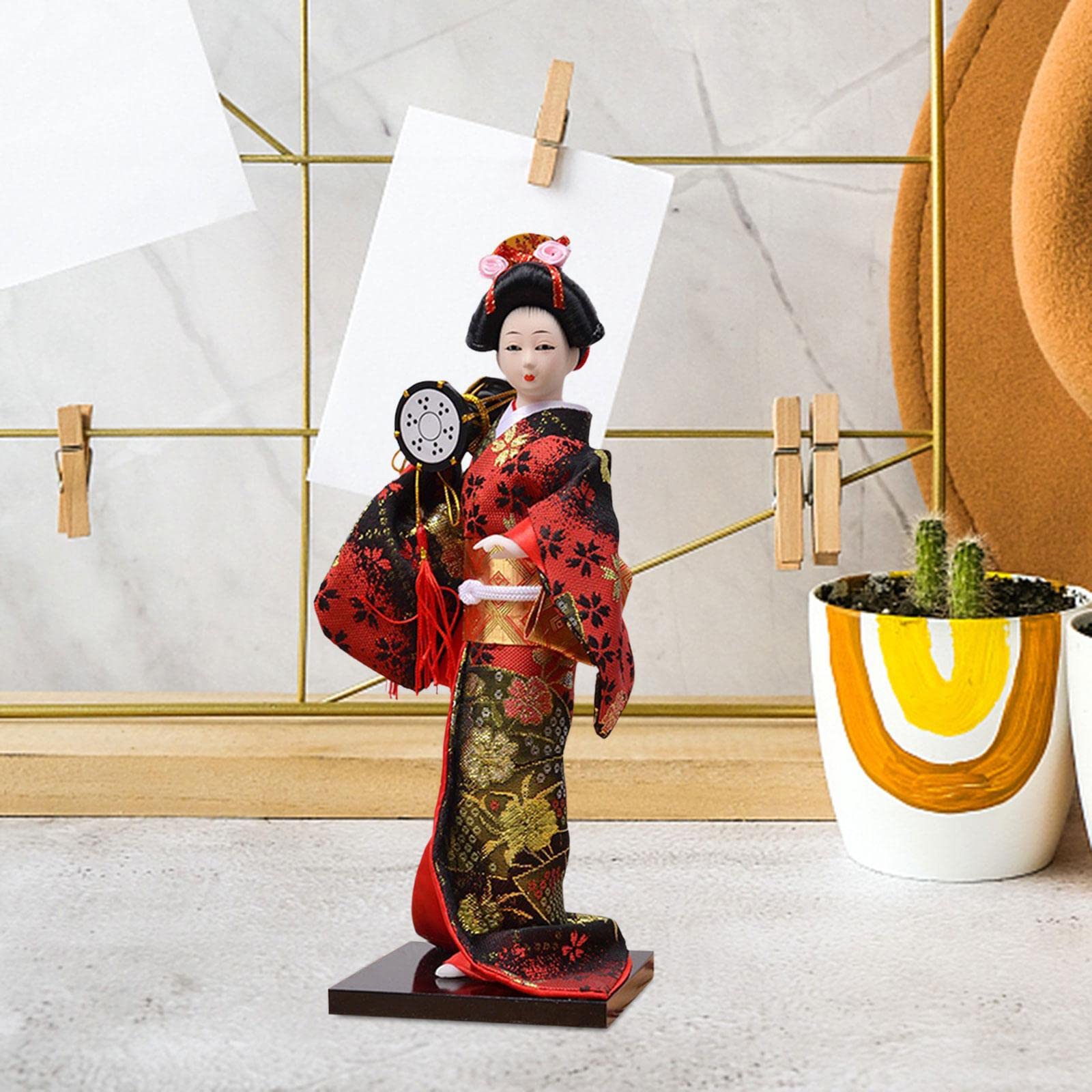 Amazon.co.jp: STARTIST 日本の芸者着物人形 民俗着物人形 伝統的な