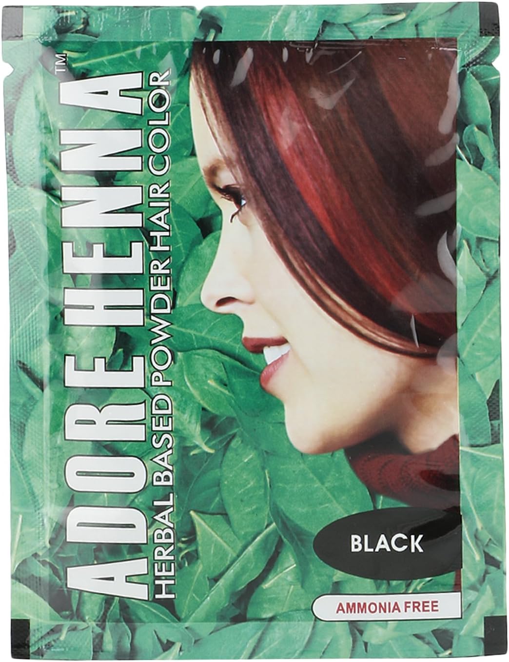 Hair Coloring Powder, Black, 50 g