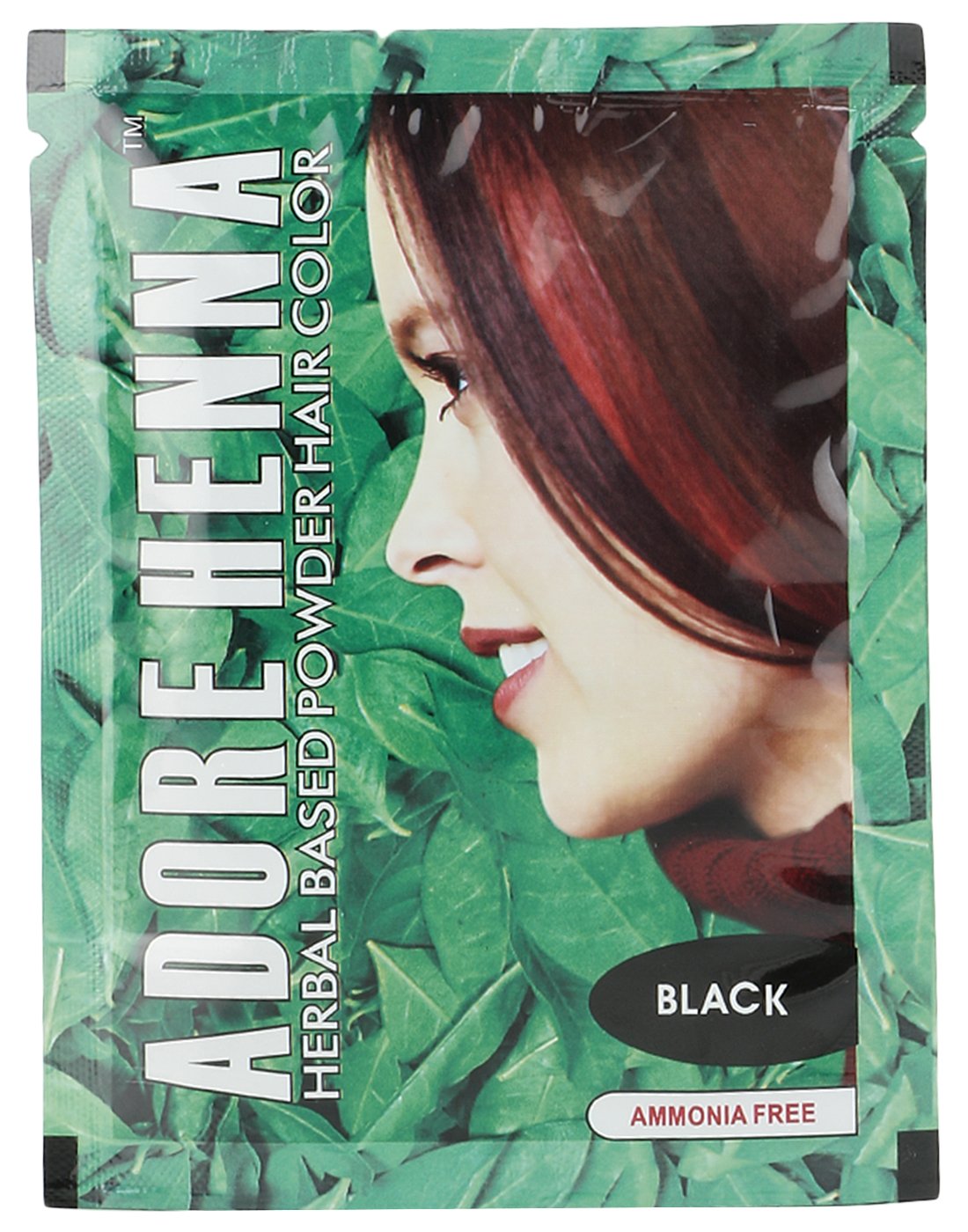 Hair Coloring Powder, Black, 50 g