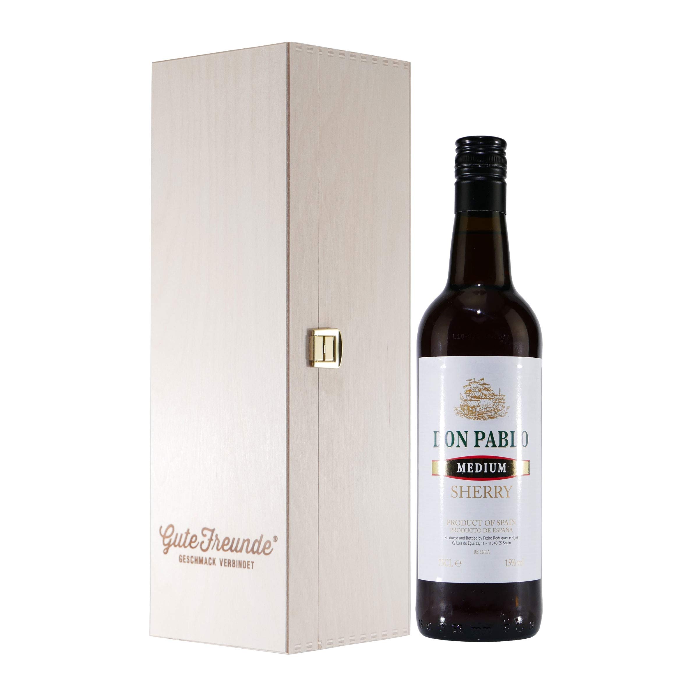 Don Pablo Sherry -Medium- mit Geschenk-Holzkiste