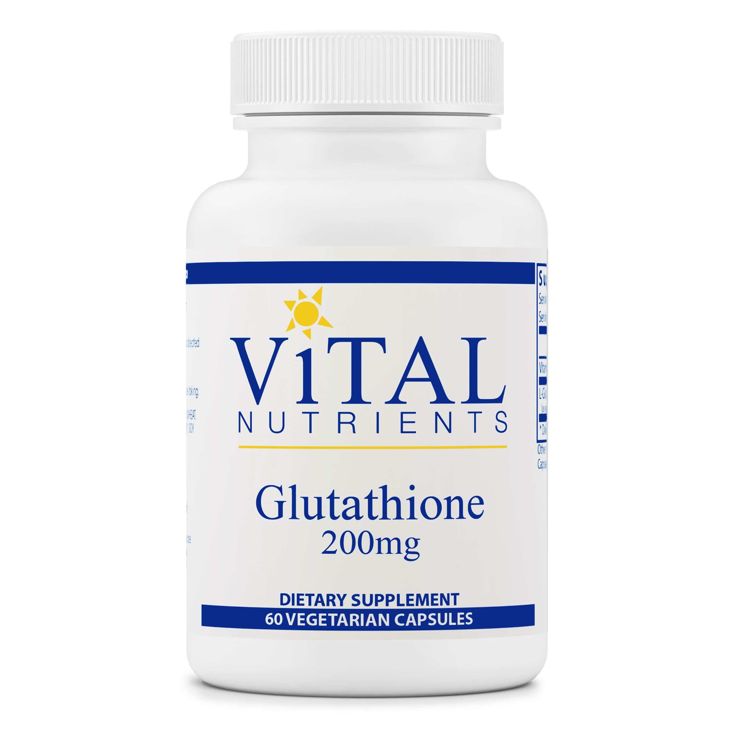 vital glutathione Amazon.com: Vital Nutrients - Glutathione (Reduced) - Antioxidant for The  Liver - Promotes Liver Detox - 60 Vegetarian Capsules per Bottle