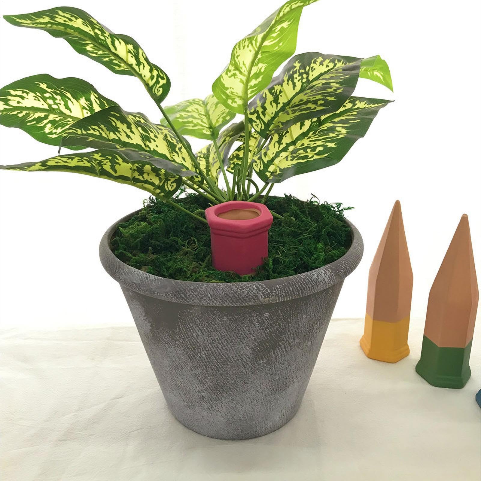 Irriganti per Piante Irrigatore Automatico Verticale | Dispositivi Automatici di Autoinnaffiamento Per Piante In Vaso Da Esterno, Giardinaggio, Fiori E Appassionati Di