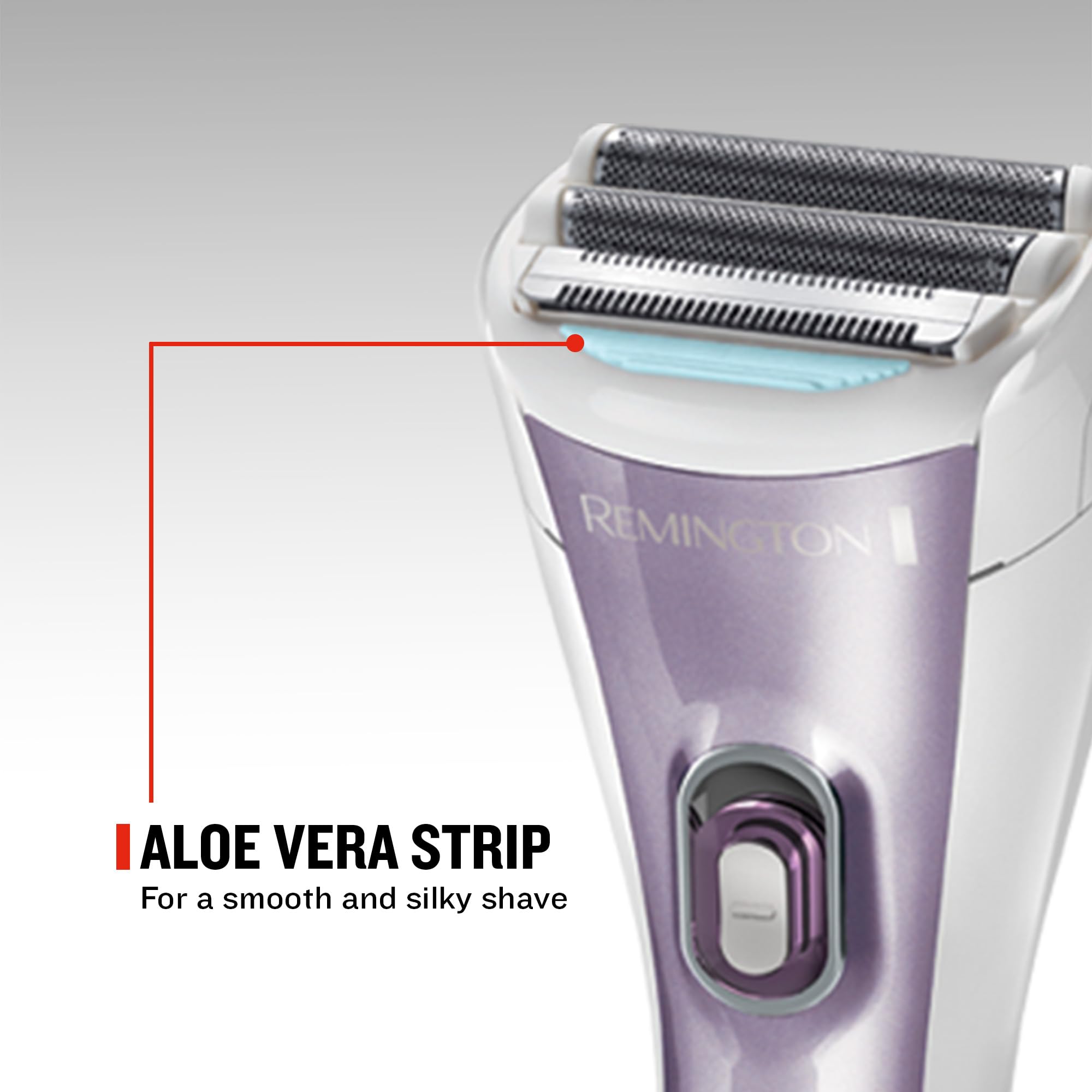 Remington WDF4840 Rasoio Cordless, 2 Lamine Oscillanti Ipoallergeniche