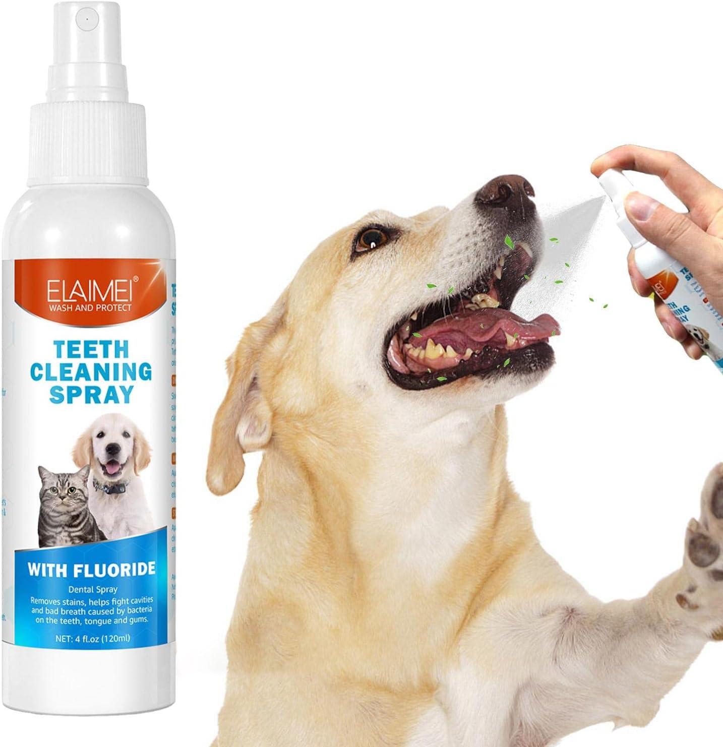 5 Pcs Dog Breath Freshener Dog Dental Formula Breath