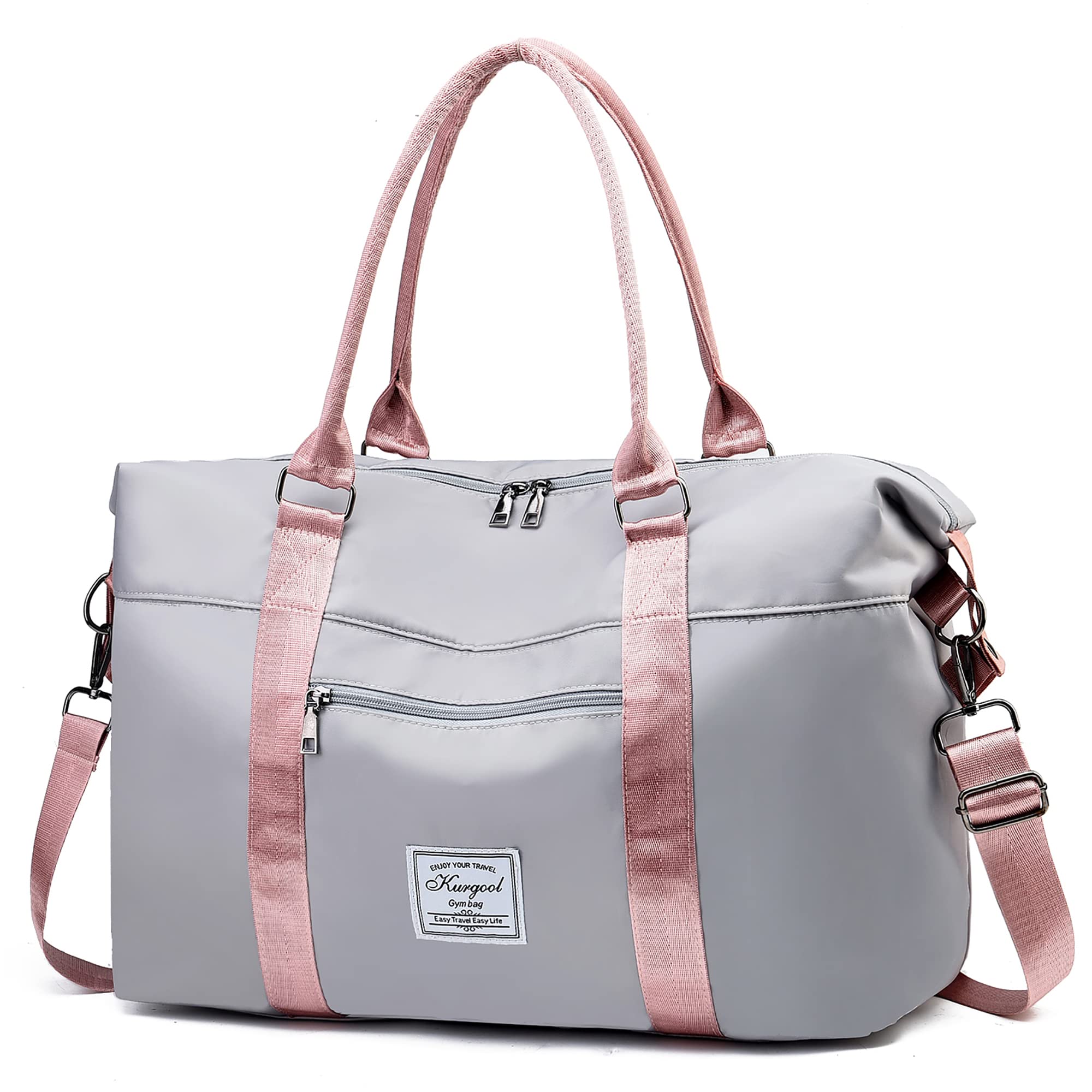 Bolsa De Viagem KURGOOL Com Bolso Úmido - Ideal Para Academia E Fins De Semana