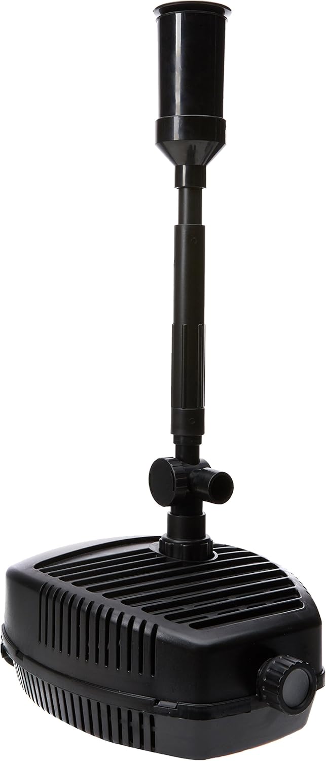 AllPondSolutions FPP5000 Fountain Pond Pump Submersible with Fountain