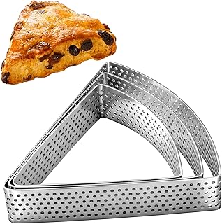 Scone Cutter Triangle Cookie Cutter Stainless Steel Fan-Shaped Biscuit M...