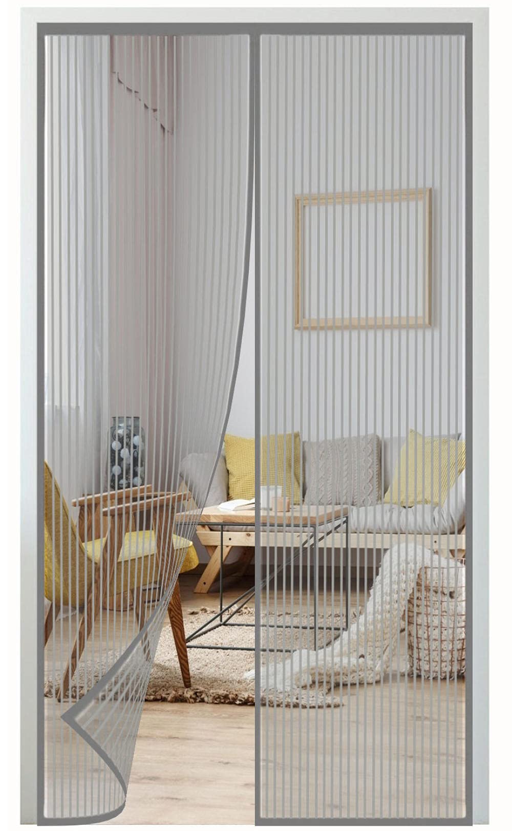 Buy Fly Screen Door，225x215cm (88.58x84.64in) Keep Insects Out