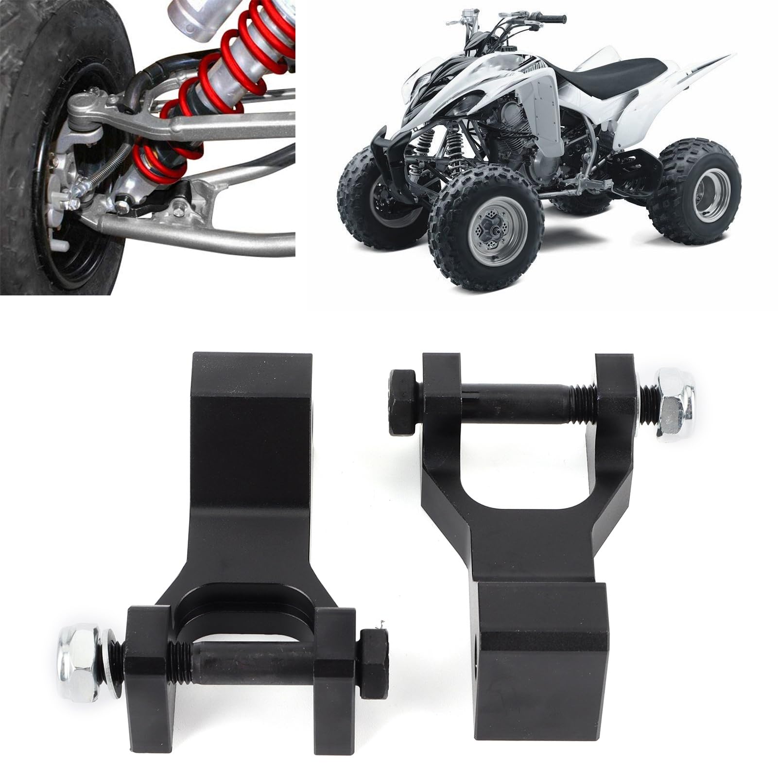 Kit de descenso delantero de motocicleta para 350 660R ATV Kit de soporte de bloque de descenso delantero (BX101822-2)