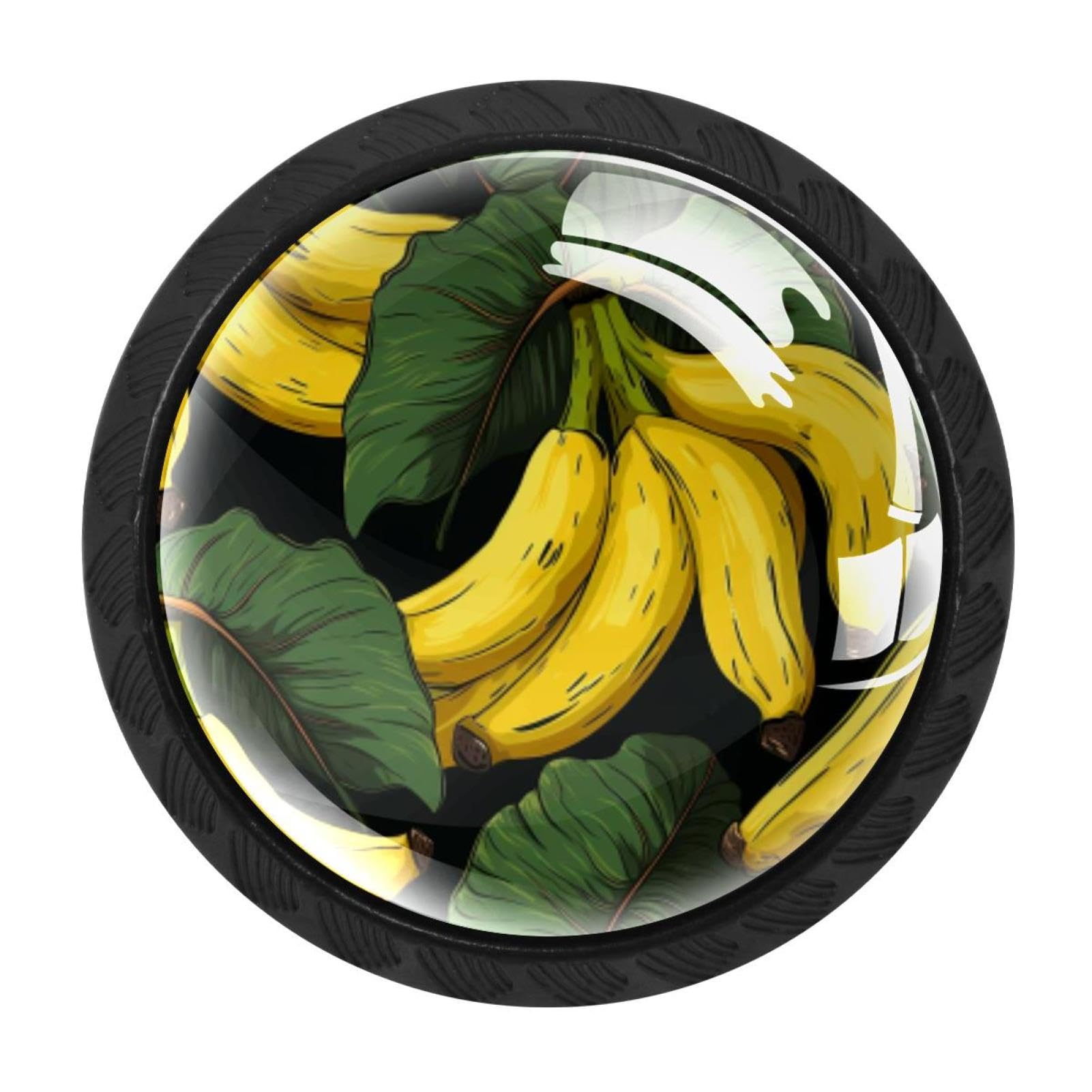 CHENZZZZ 4 Pack Banana Drawer Knob Cabinet Hardware