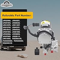 Vista 4 de LR023964 Bomba de compresor de suspensión neumática con relé compatible con Land Rover LR3 2005-2009 LR4 2010-2013 para Range Rover Sport 2006-2013