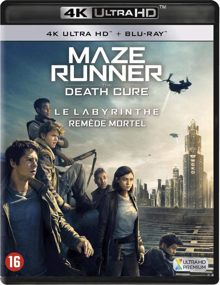 El corredor del laberinto: La cura mortal en Blu-Ray para una noche de cine de acción en casa