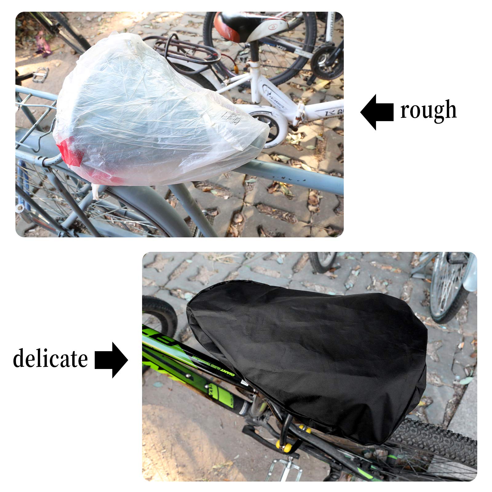 3 Waterproof Bike Saddle Rain Covers For Bicycle Seats, Black From Bike Saddles - Price 5.9 - View #7