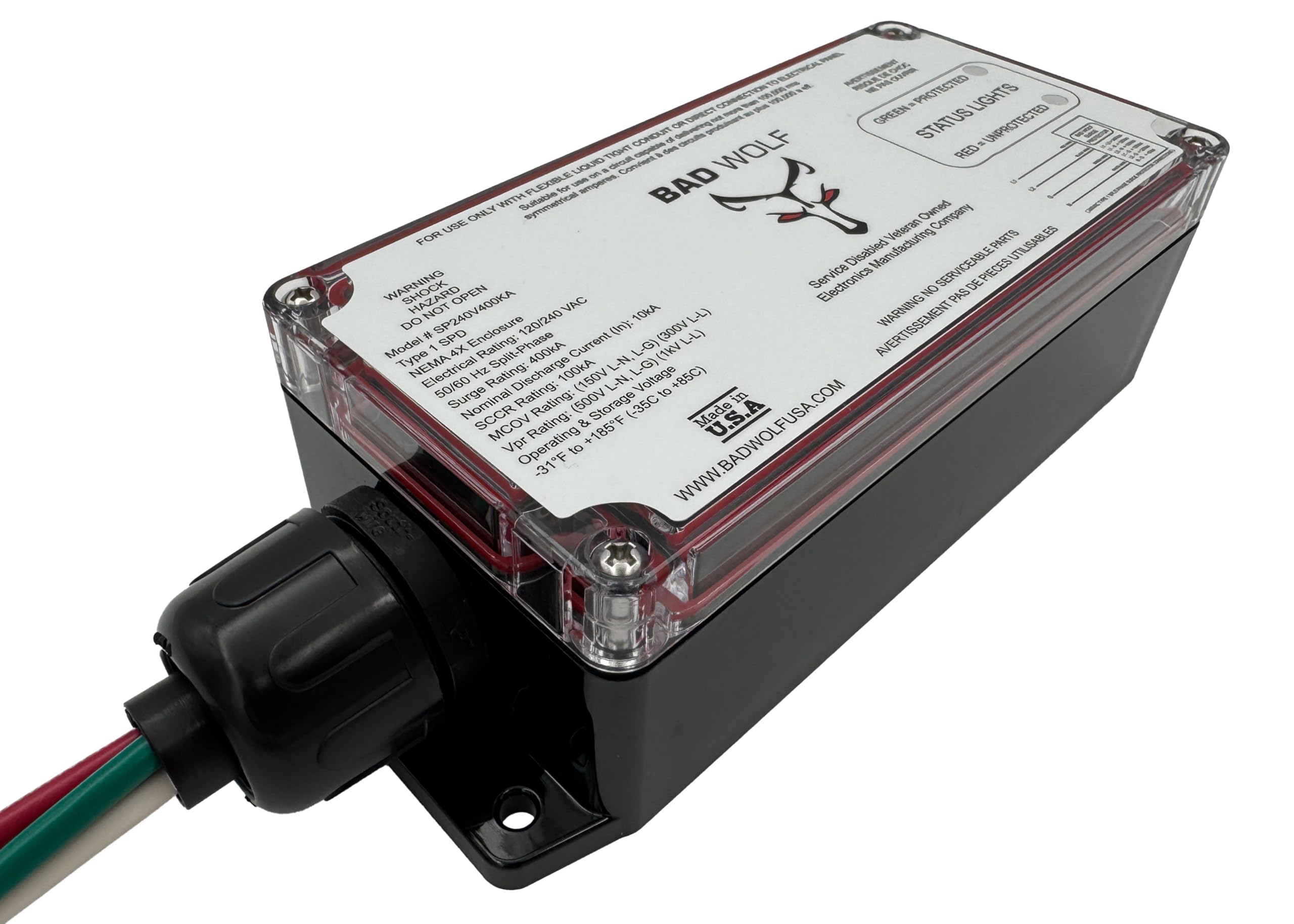 Amazon.com: NextGen EMP Whole House Surge Protector 400,000