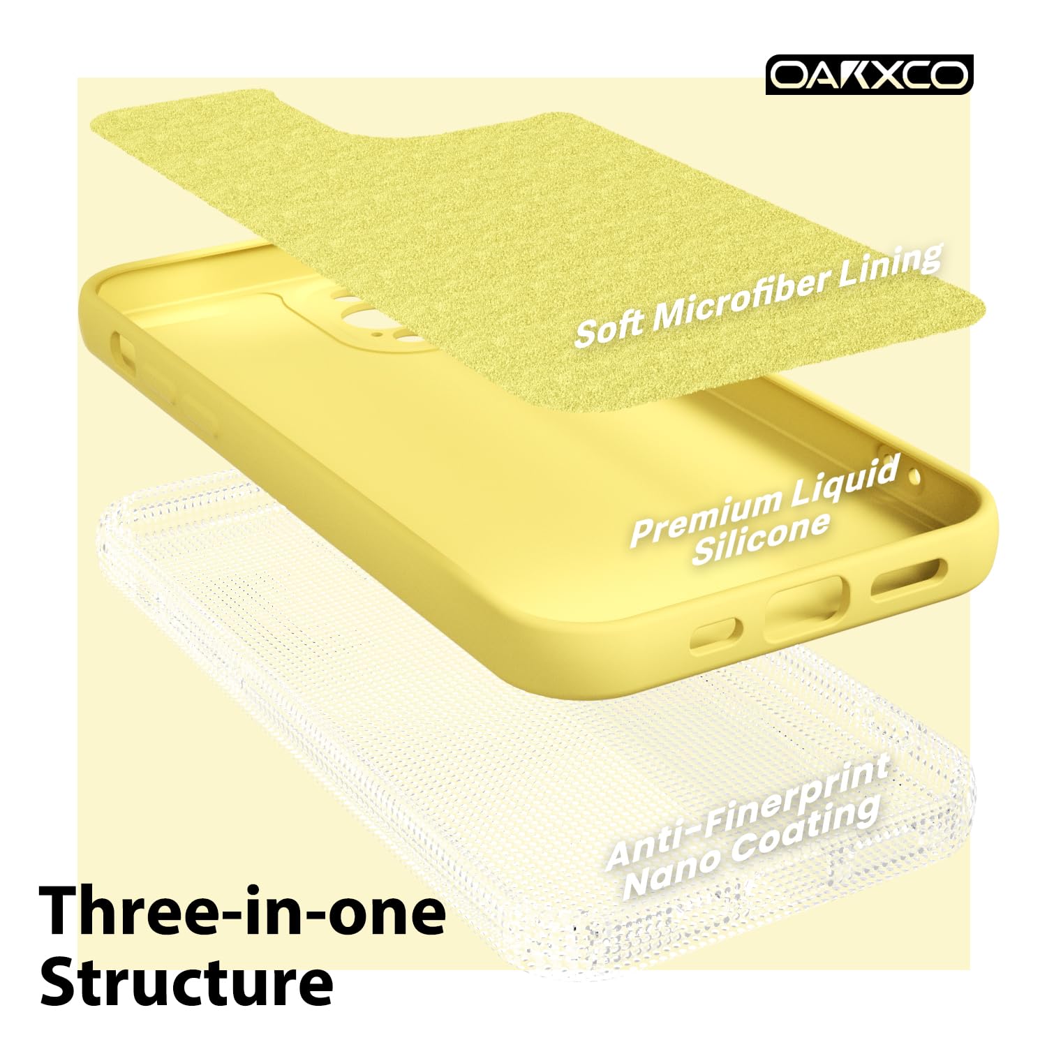 oakxco for iPhone 16 Pro Max Case Liquid Silicone, Soft Rubber Gel Elegant Aesthetic Basic Simple Cover, Cute Thin Slim TPU Matte Solid Color Plain Smooth Case for Women Girl, Light Pink — view 1686