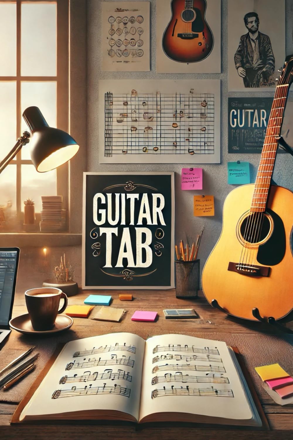 Guitar Tab Notebook for Writing Down Acoustic Songs, Electric Solos, and Techniques      Paperback – November 19, 2024