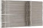 Aiguilles de machine à tricoter Miskall, ensemble de 50 aiguilles en acier, pointe ciseau, compatibles avec KR830, KR838, KR850