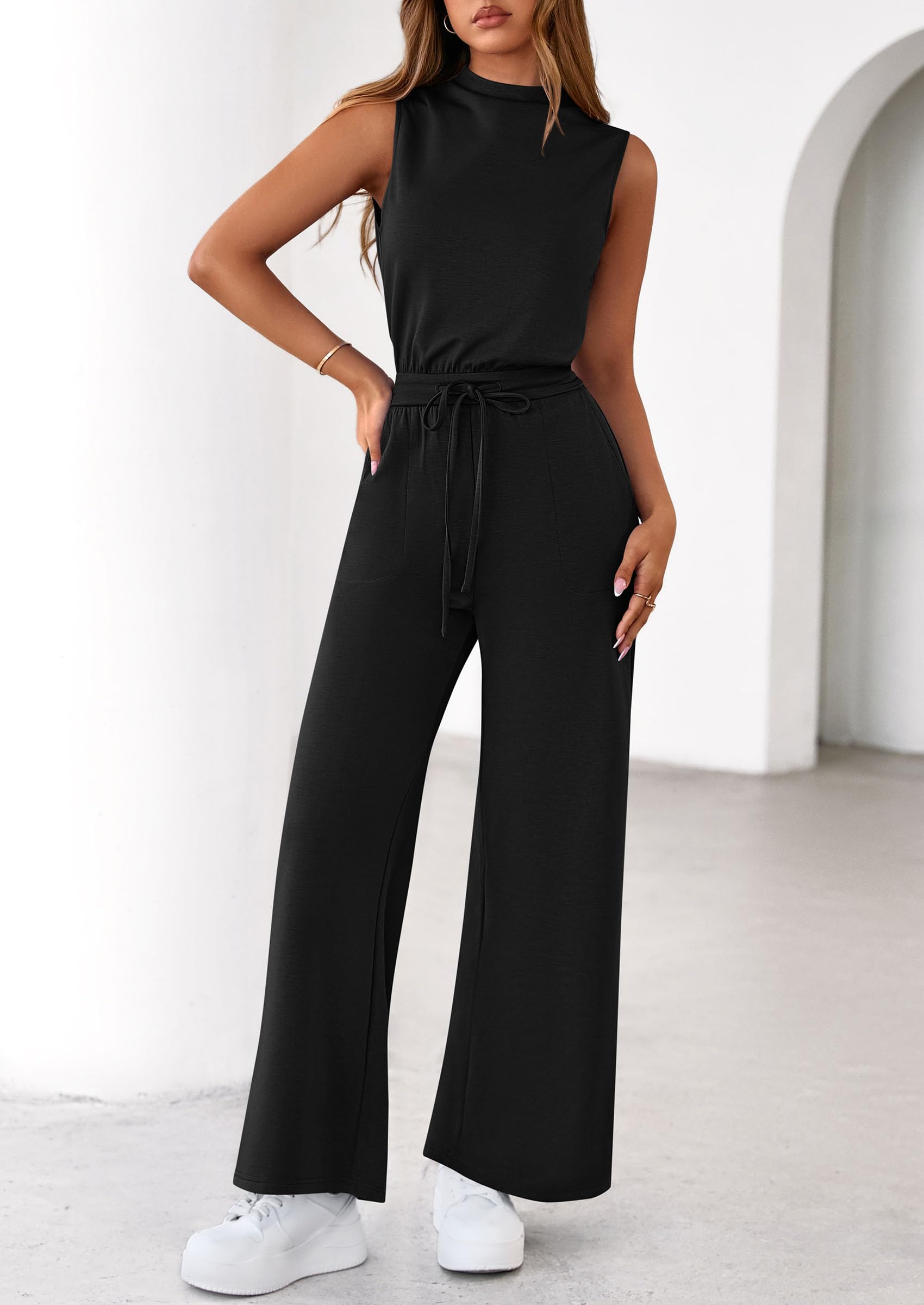 Prettygarden Spring Jumpsuits For Women Casual Dressy 2025 One