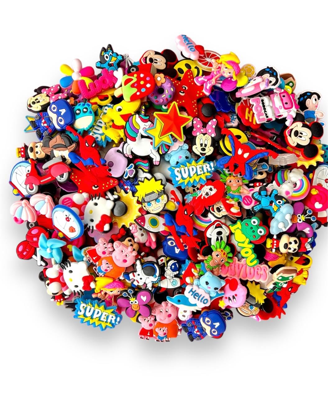 BLUE BEADS Rubber Shoe Decor Charms Random Pack Of 6,12, 24, 36 Pack Different Shoes Charms Decoration For Clog Accessories Girls Boys Teens Kids Birthday Party Gifts (Ran-1, 36), Multi (B0CXMZX1LQ) Amazon Price History, Amazon Price Tracker
