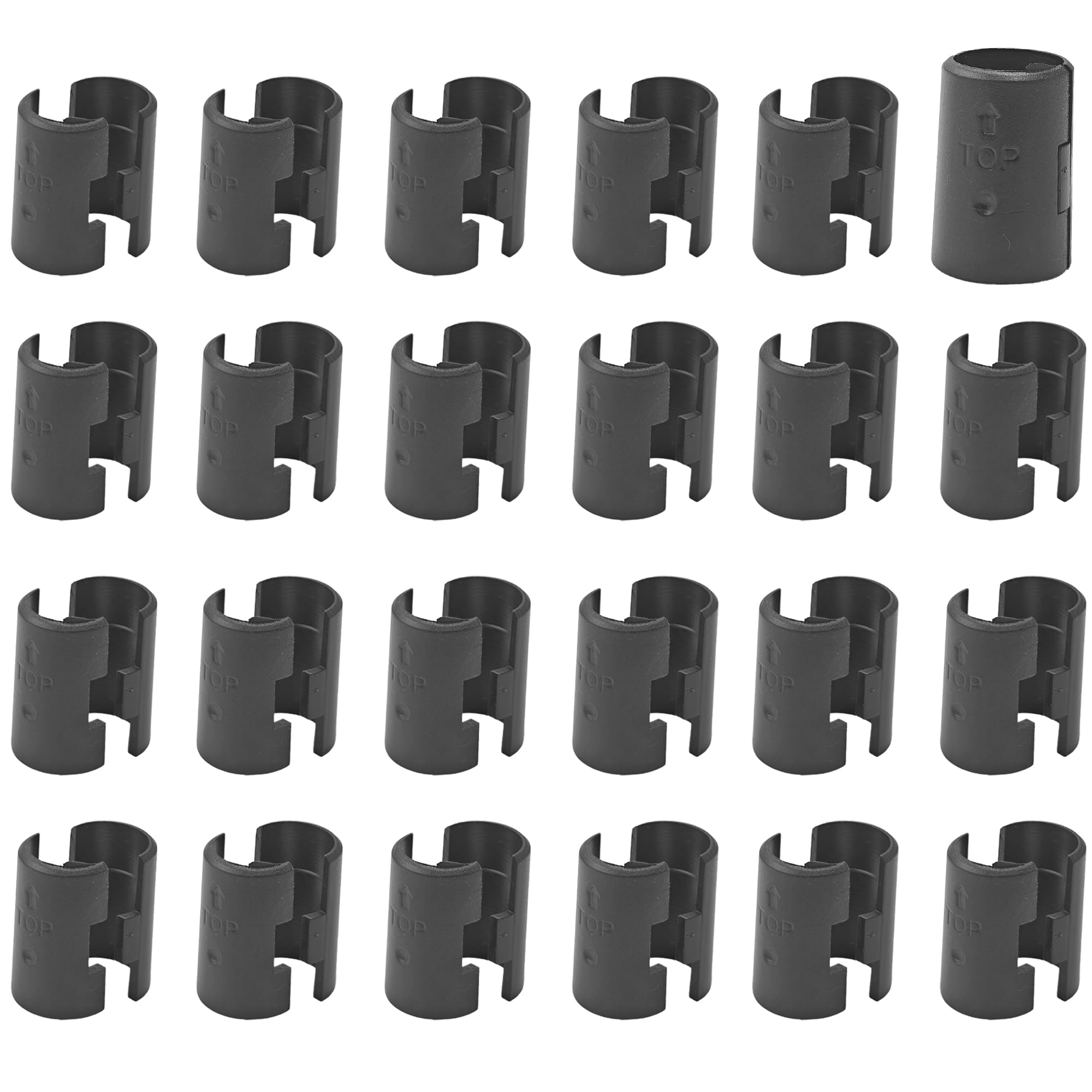 Shelf Clips - 48 Pack for Metal Shelving -11