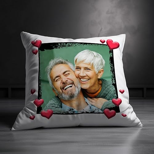 Miniatura 6 de Almohada personalizada de San Valentín, almohada personalizada, regalos de San Valentín, regalos para mujeres, regalos para ella, regalos
