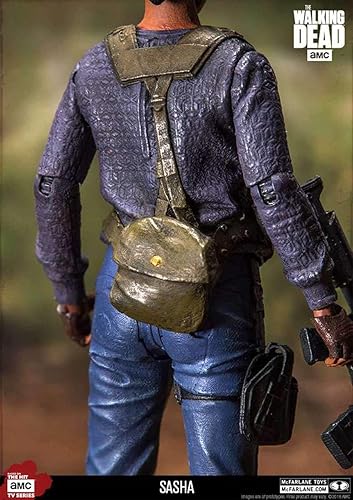 Miniatura 4 de McFarlane Walking Dead 14657 TV Sasha Figura de acción, 5 pulgadas