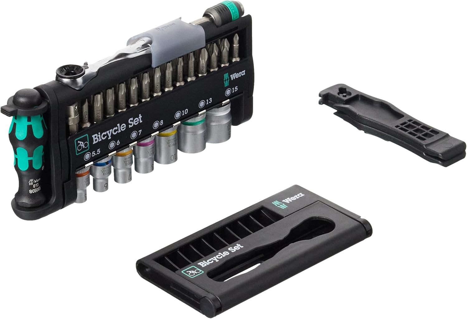 Wera Bicycle Set 3 Tool-Check Plus Bike Repair Tool Kit with Special Bits & Sockets