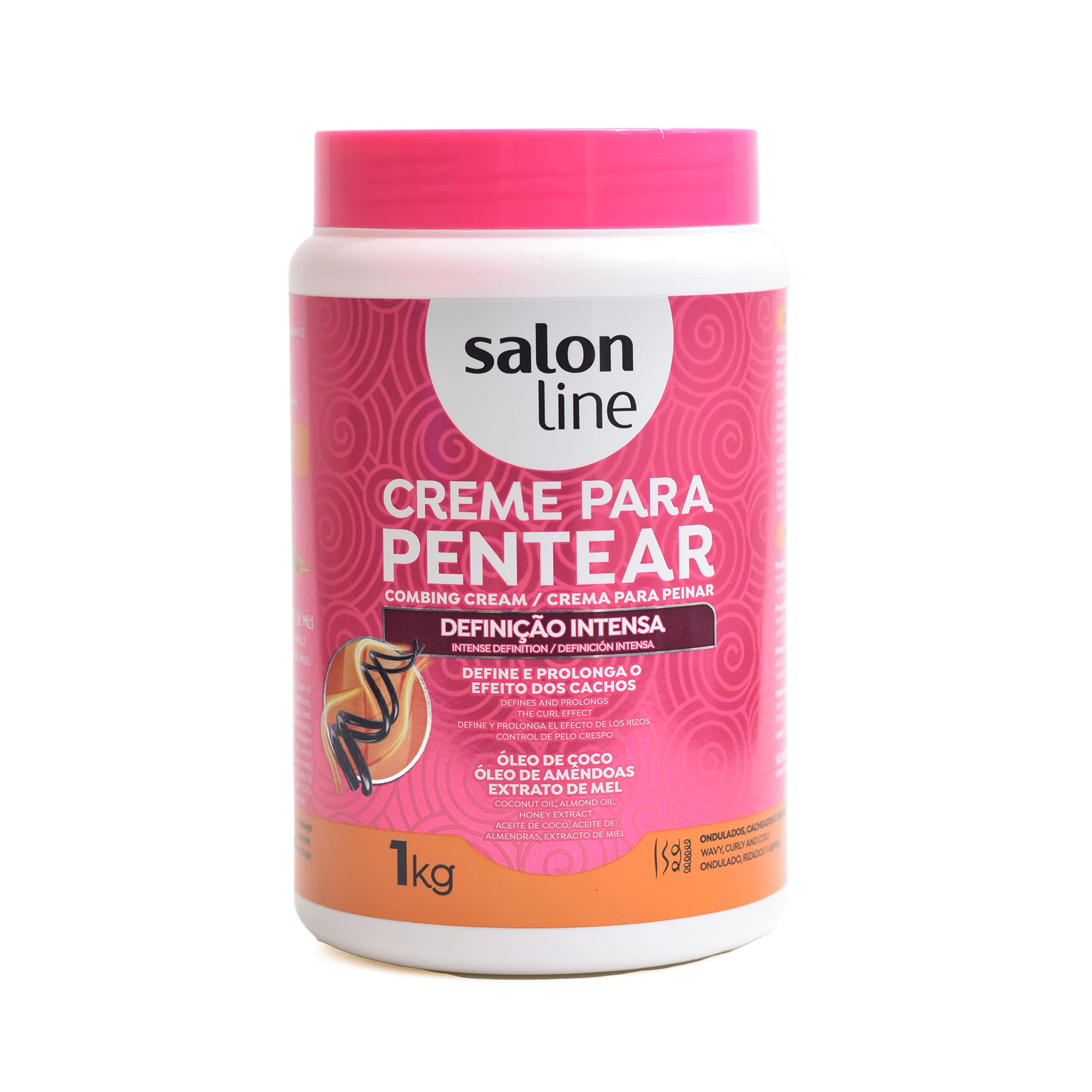 Combing Cream Intense - 1 kg Creme de Pentear Definição Intensa - 1 kg