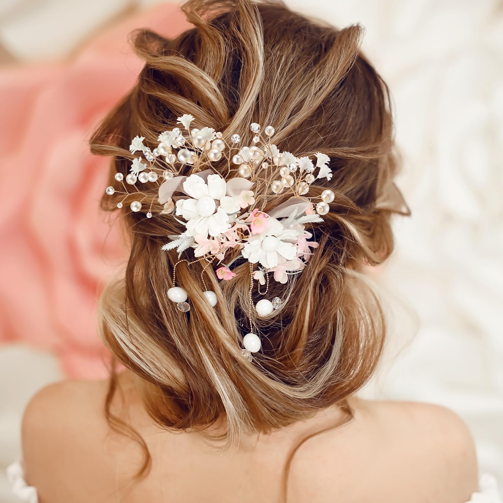 14# Bridal hair band Amazon.com : Landical 14 Pcs Baby main image 3