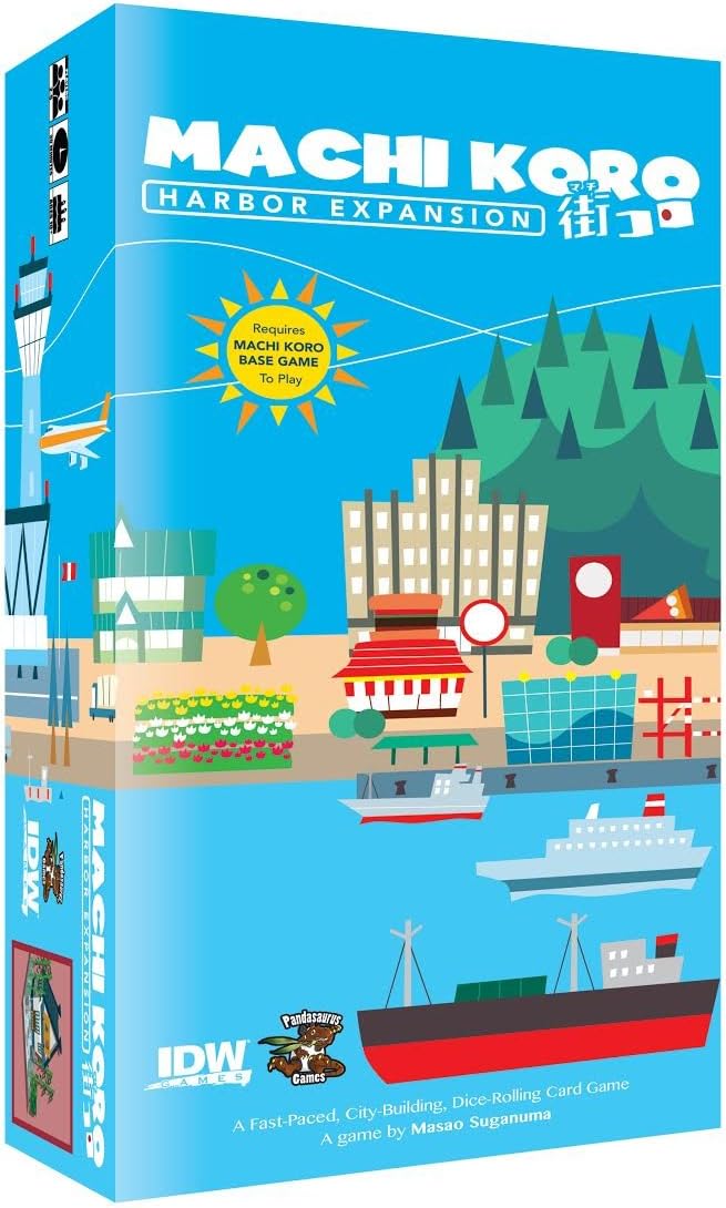 IDW Games Machi Koro Harbor Expansion Pack Board Game