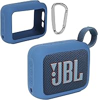 Vista 19 de Funda rígida compatible con altavoz portátil JBL GO 4 GO 3 (funda negra)
