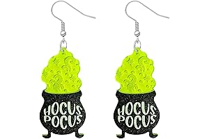 Hocus Pocus Earrings: Bewitching Jewelry for Halloween Glamour