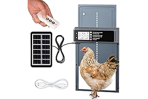 Automatic Solar Powered Chicken Coop Door