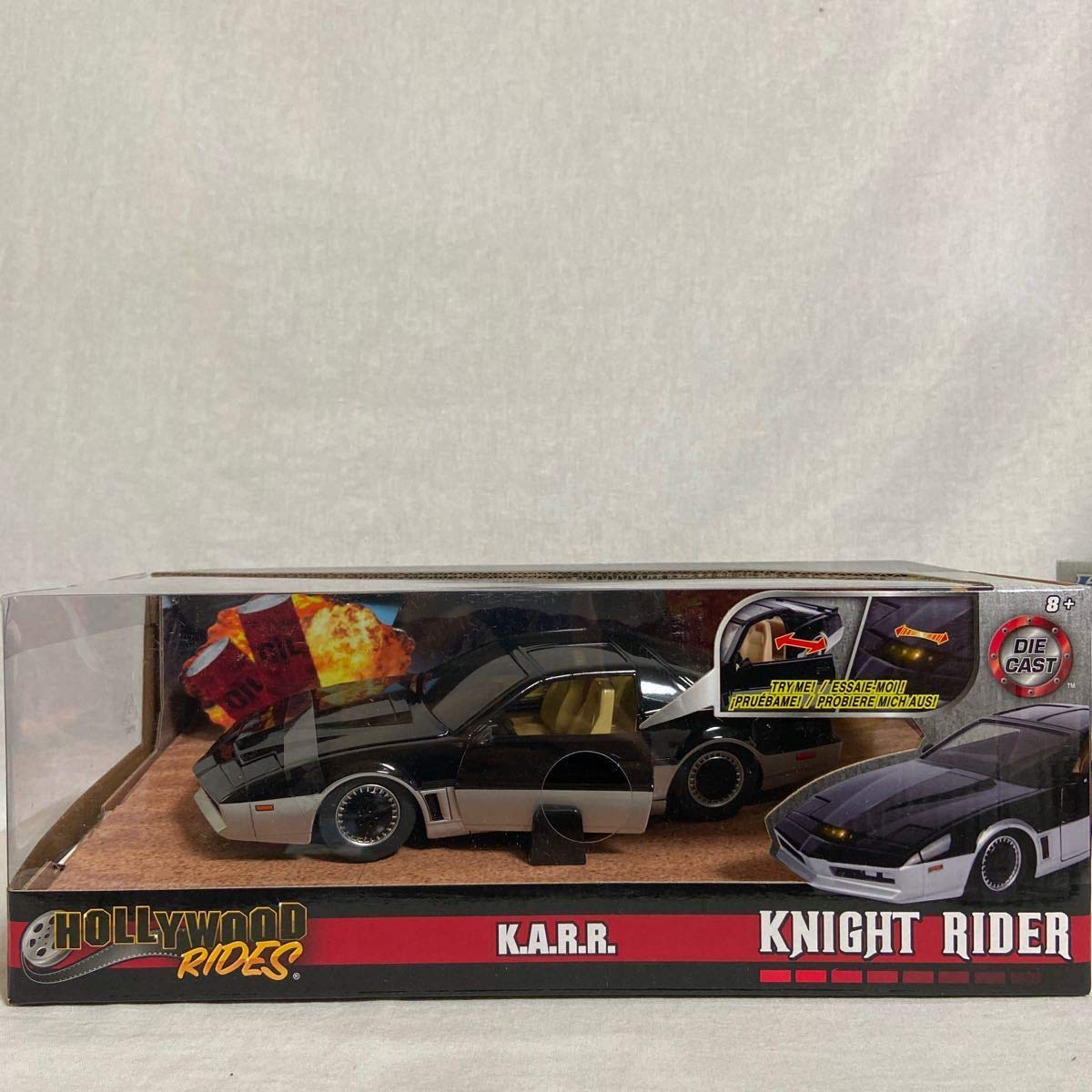 Amazon | 未開封 1/24 KNIGHT RIDER K.I.T.T. vs K.A.R.R. ナイト