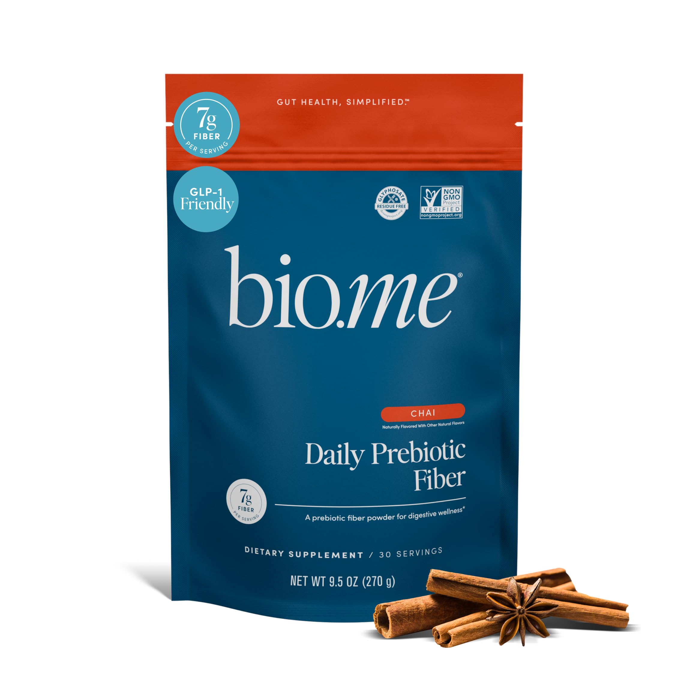 Bio.me Daily Prebiotic Fiber Powder - Unflavored, 30 Servings — Amazon image 10