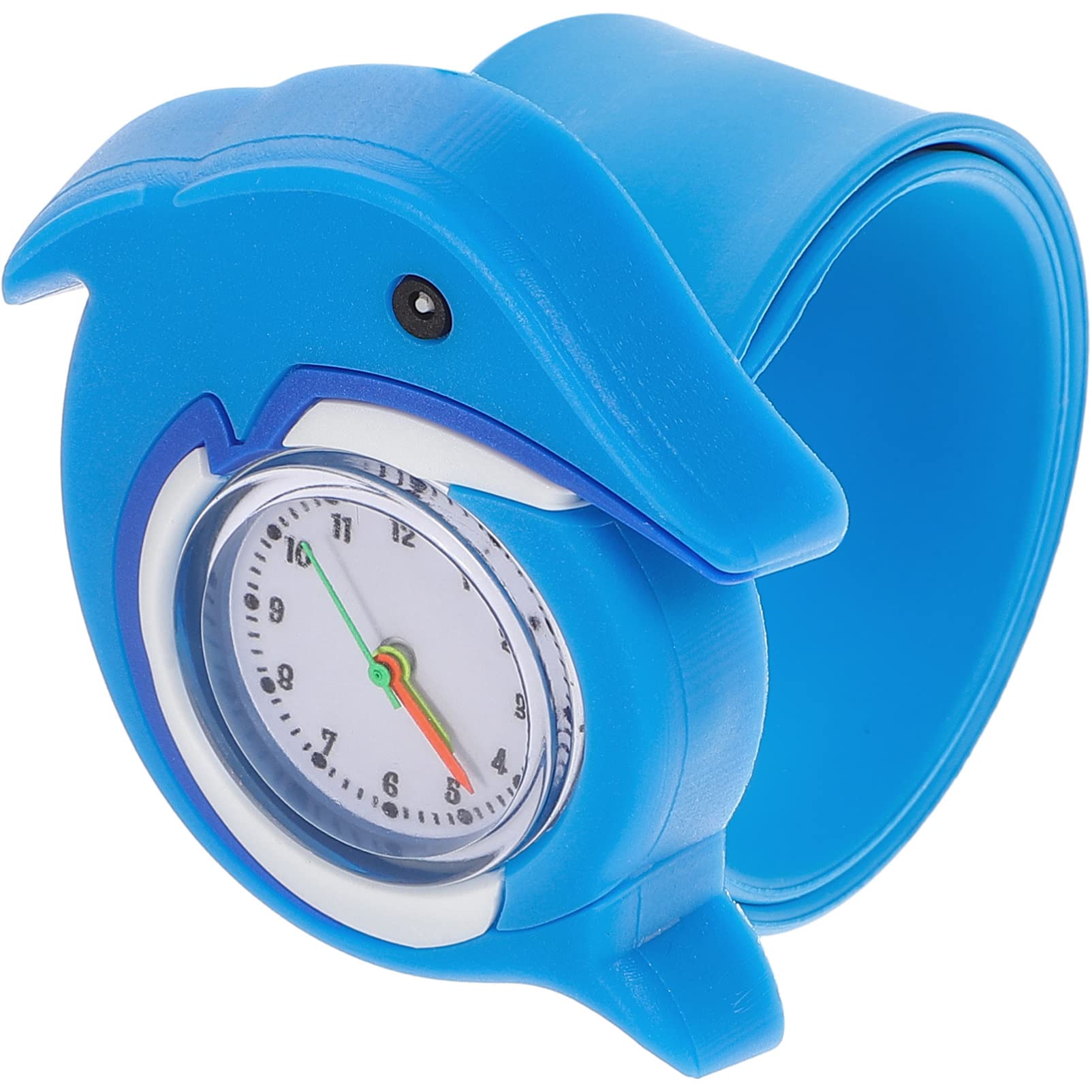 POPETPOP Slap on Watch Kids Silicone Animal Watch Number Slap Watch Toy Wristband Cartoon Watch for Children Boy Girl Women Men, Blue, 21.6X4.5CM, childrens cartoon (B0BGPWFYSG) Amazon Price History, Amazon Price Tracker