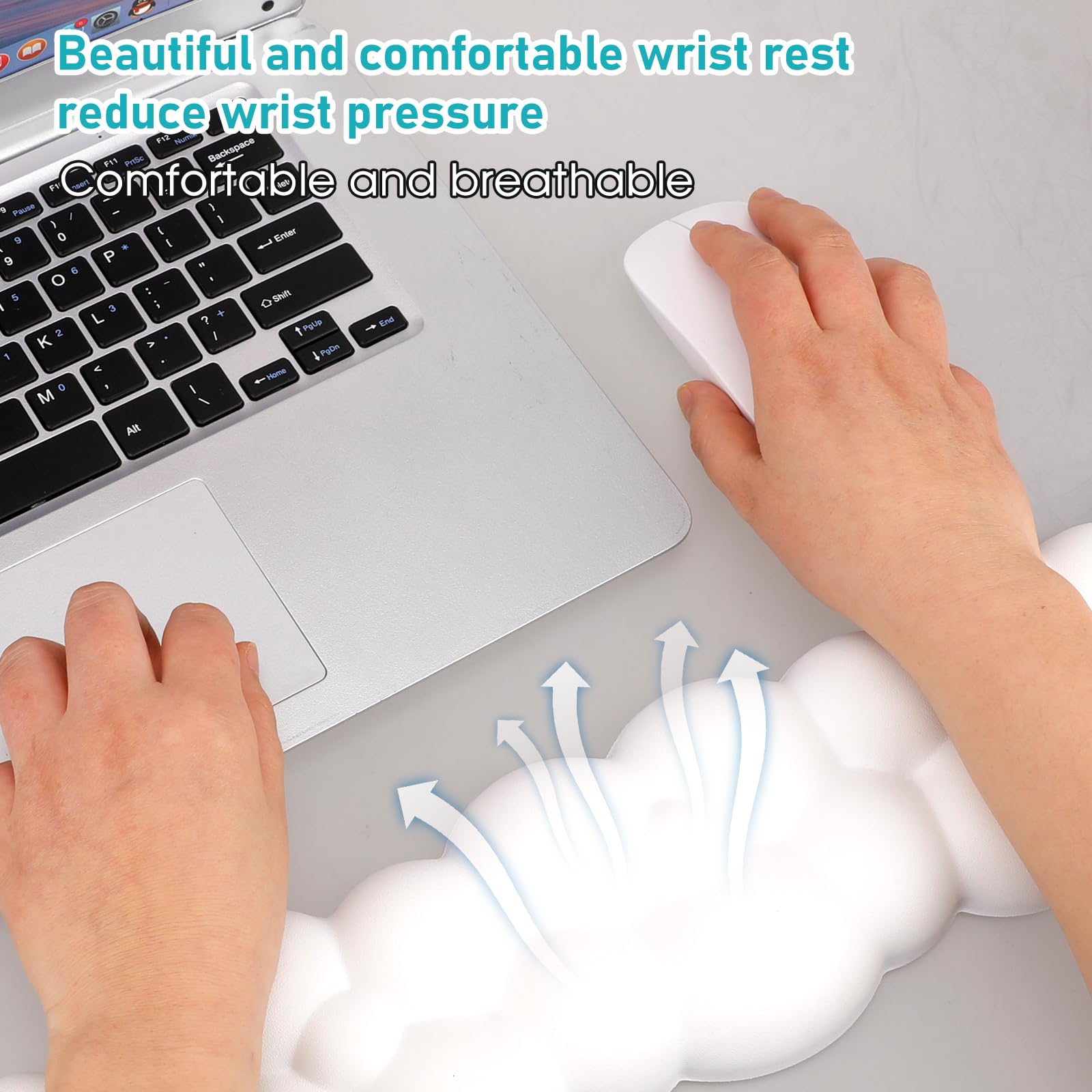 Repose-Poignet Pour Clavier, Nuage Doux Repose-Poignet, Support Poignet