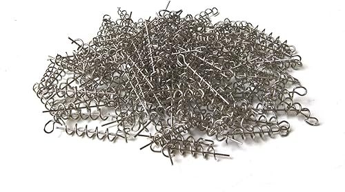 Miniatura 6 de Aoyoho Señuelo suave de 0.591in1.024in1.299in1.654in con cierre de resorte para pesca al aire libre con manivela de cebo suave