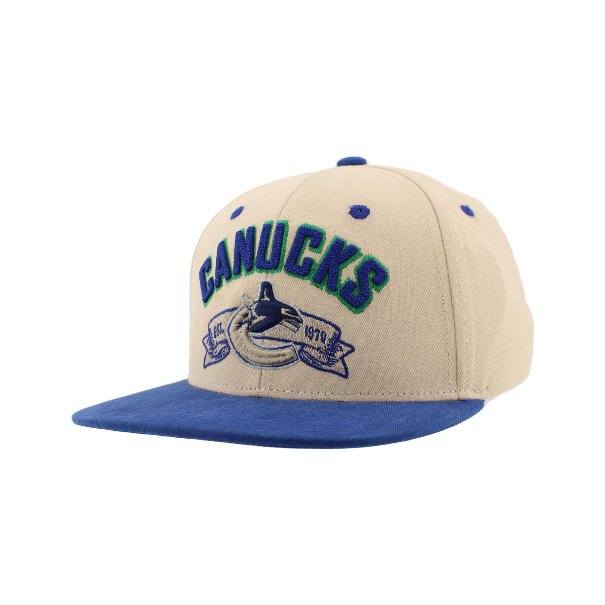 ZHATS NHL Officially Licensed Adjustable Snapback Hat Milestone